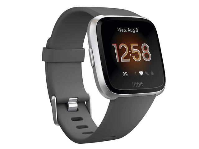 Смарт часовници Fitbit Versa Lite - Charcoal/Silver Aluminum