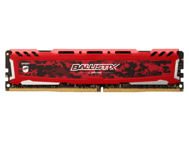 Оперативна памет 16GB DDR4 3000MHz Crucial Ballistix Sport LT Red UDIMM