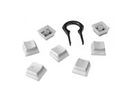 Джаджи Капачки за механична клавиатура HyperX Pudding White Double Shot PBT Keycap Set upgrade kit