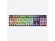 Джаджи Капачки за механична клавиатура HyperX Pudding White Double Shot PBT Keycap Set upgrade kit