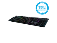 Клавиатури Logitech G915 LIGHTSPEED Wireless RGB Mechanical Gaming Keyboard GL Clicky - CARBON