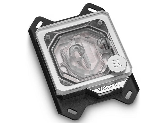 CPU блокове EKWB EK-Quantum Velocity D-RGB - AMD Nickel + Plexi