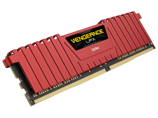 Оперативна памет 8GB DDR4 2666MHz Corsair Vengeance LPX Red