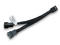 Кабели за компоненти EKWB EK-Cable Y-Splitter 2-Fan PWM (10cm)