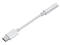 Кабели и Адаптери Makki адаптер Type-C M to 3.5mm audio jack White