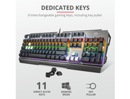 Клавиатури Trust GXT 877 Scarr Mechanical Gaming Keyboard