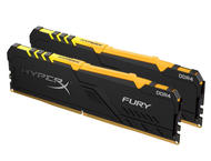 Оперативна памет 64GB (4x16GB) DDR4 3600MHz Kingston HyperX Fury RGB