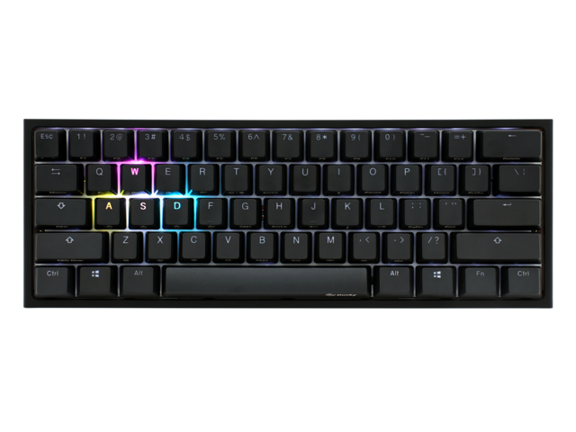 Клавиатури Ducky One 2 Mini V2 RGB MX Cherry Red RGB LED PBT Double-Shot
