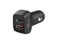 Зарядни устройства Trust Qmax 30W Ultra-Fast Dual USB Car Charger with QC3.0