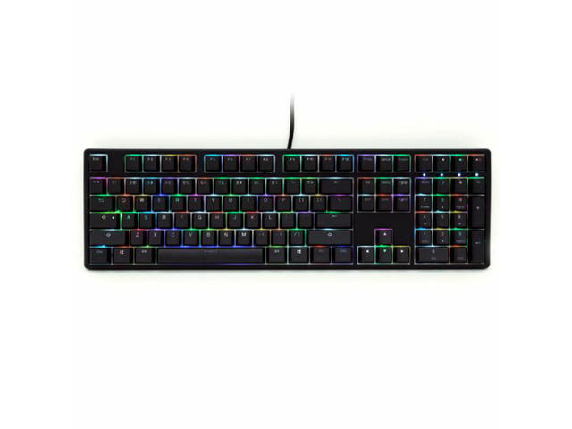 Клавиатури Ducky One Black RGB MX Cherry Silver RGB LED PBT Double-Shot