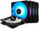 Вентилатори DeepCool Fan Pack 5-in-1 5x120mm RF120M RGB