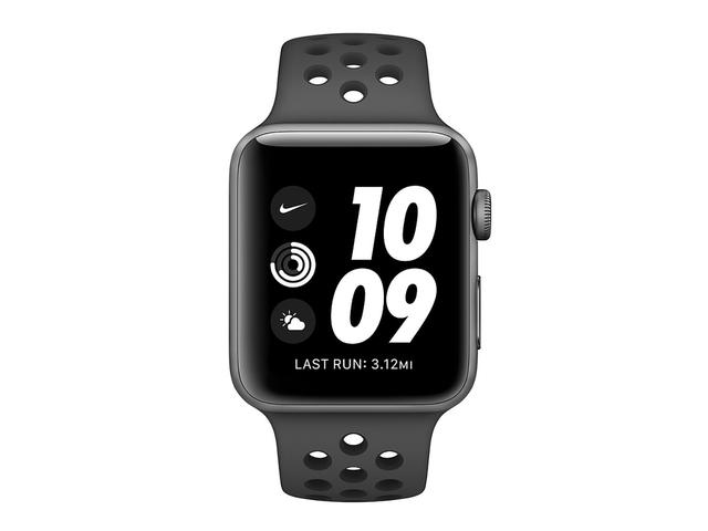 Смарт часовници Apple Watch Nike+ S3 GPS 38mm Space Grey Aluminium Case Anthracite/Black Nike