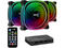 Вентилатори AeroCool Astro 12 Pro ARGB Fan Pack 3in1, ARGB HUB, Remote