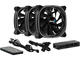 Вентилатори AeroCool Astro 12 Pro ARGB Fan Pack 3in1, ARGB HUB, Remote