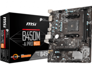 Дънни платки MSI B450M-A PRO MAX