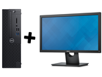 Компютри Dell OptiPlex 3060 SFF + Dell E2016HV 19.5"