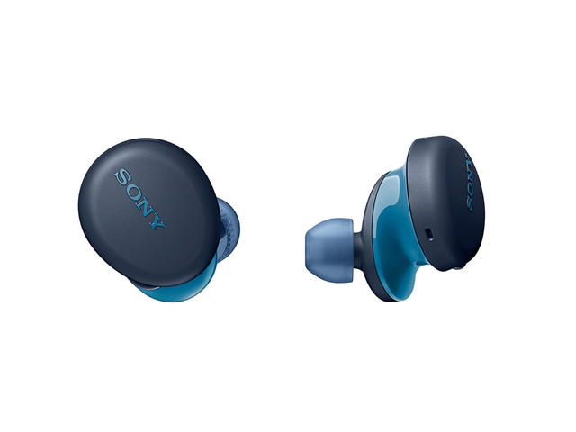 Слушалки Sony WF-XB700, в синьо