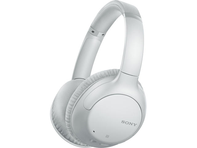Слушалки Sony WH-CH710N, в бяло