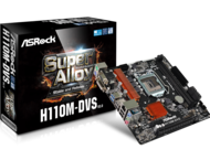 Дънни платки ASRock H110M-DVS R3.0