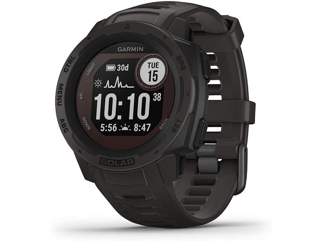 Смарт часовници Garmin Instinct Solar Graphite