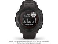 Смарт часовници Garmin Instinct Solar Graphite