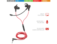 Слушалки TRUST GXT 408 Cobra Multiplatform Gaming Earphones