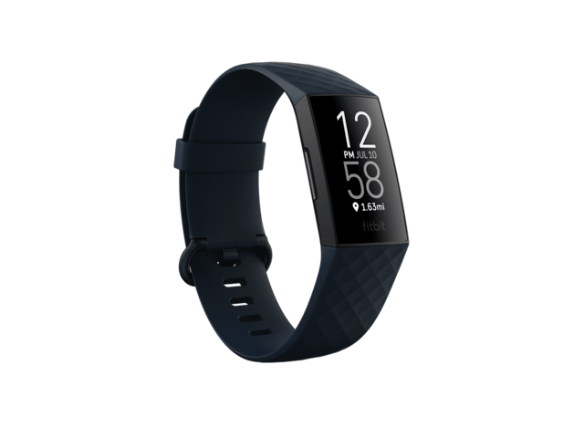 Смарт гривни Fitbit Charge 4 Storm Blue / Black