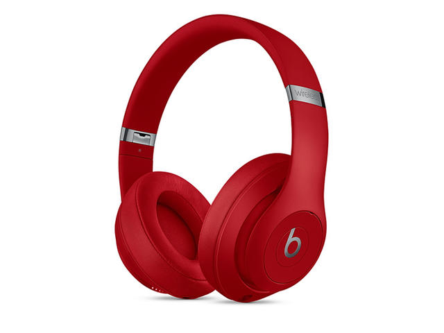 Слушалки Beats Studio3 Wireless Over‑Ear Headphones - Red