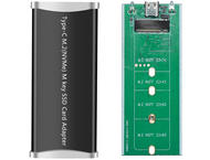 Джаджи Makki  външна кутия за M.2 диск - Case - М Key M.2 2280 SSD to USB3.1 Type-C