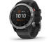 Смарт часовници Garmin Fenix 6 Solar Silver with Black Band