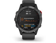 Смарт часовници Garmin Fenix 6 Pro Solar Slate Gray / Black  Band