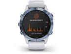 Смарт часовници Garmin Fenix 6 Pro Solar  Mineral Blue / Whitestone Band