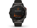 Смарт часовници Garmin Fenix 6 Pro Solar Carbon Gray DLC/DLC Titanium Band