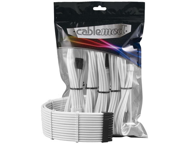 Кабели за компоненти CableMod комплект оплетени кабели PRO ModMesh White