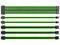 Кабели за компоненти Thermaltake комплект оплетени кабели TtMod Black/Green