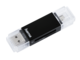 Джаджи Hama "Basic" USB 2.0 OTG Cardreader, SD/microSD, black 
