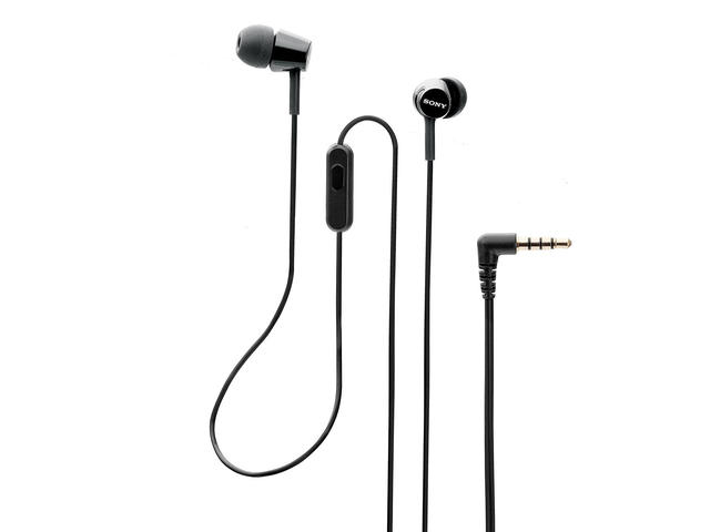 Слушалки Sony MDR-EX155AP, black