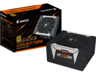 Захранвания за компютри Gigabyte Aorus P750W 80 Plus GOLD Modular PSU