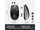 Мишки Logitech M190 MID GREY