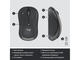Клавиатури Logitech MK295 Silent Wireless Combo - GRAPHITE - US INTL