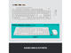 Клавиатури Logitech MK295 Silent Wireless Combo - OFF WHITE - US INTL 