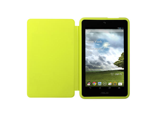 Калъфи за таблети Asus MeMO Pad HD 7 Persona Cover, жълто-зелен