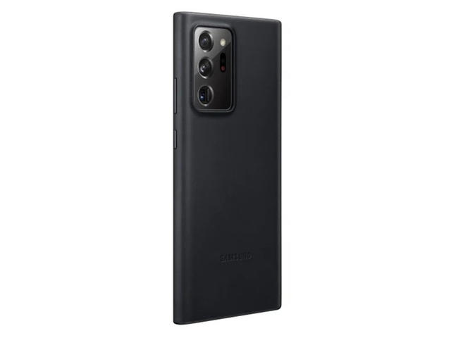 Калъфи Samsung Galaxy Note20 Ultra Leather Cover Black