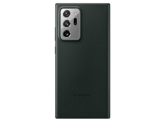 Калъфи Samsung Galaxy Note20 Ultra Leather Cover Green
