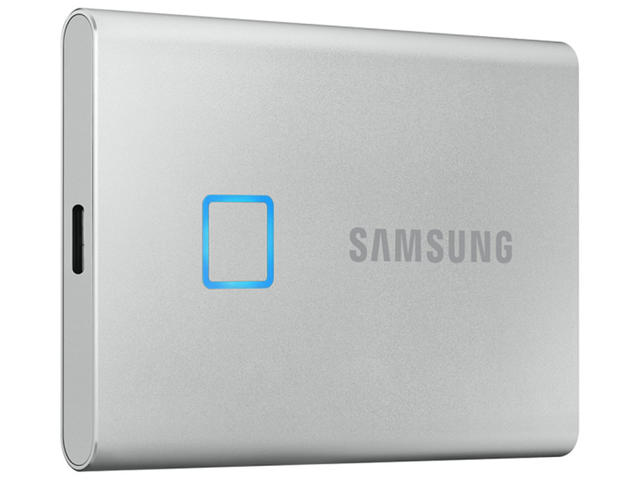 Външни HDD 500GB Samsung Portable SSD T7 Touch Silv
