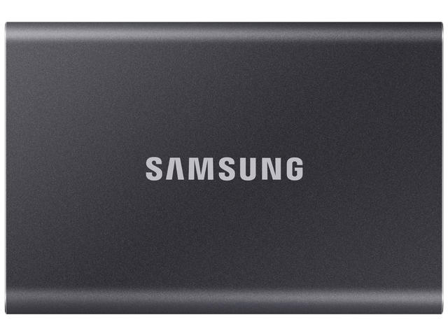 Външни HDD 500GB Samsung T7 Portable SSD, в сиво