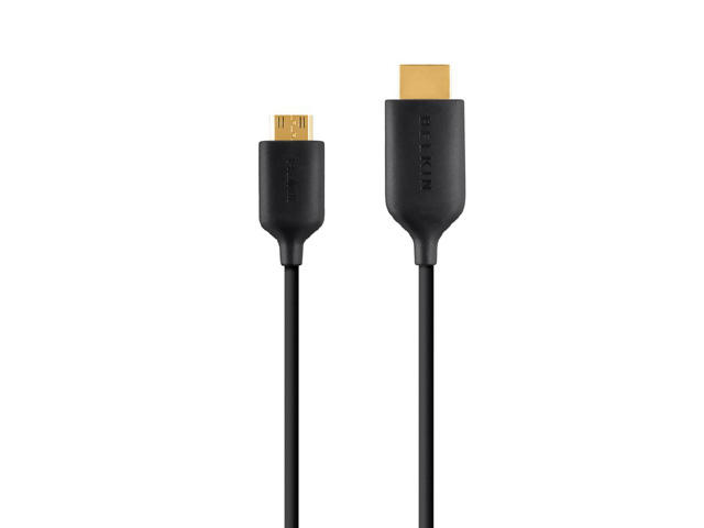 Кабели и Адаптери Belkin UltraThin Mini-HDMI/HDMI кабел: 0.9м