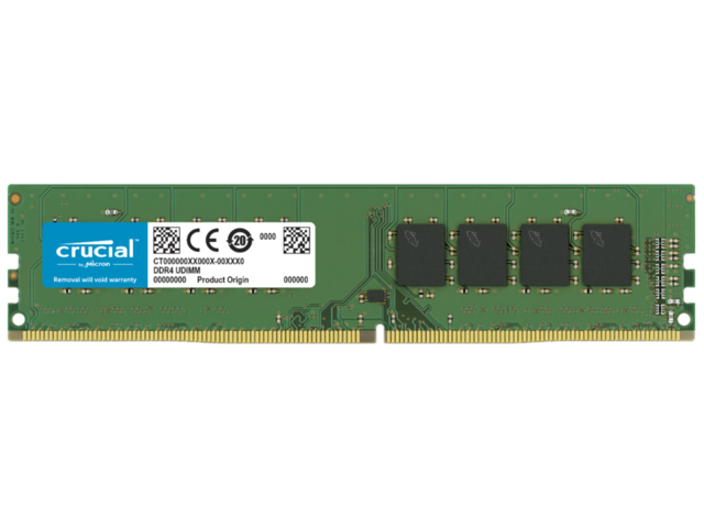 Оперативна памет 8GB DDR4 2666MHz Crucial UDIMM