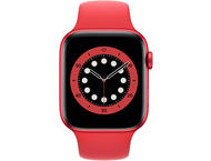 Смарт часовници Apple Watch S6 GPS, 40mm RED Aluminium Case with RED Sport Band - Regular