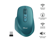 Мишки TRUST Ozaa Rechargeable Wireless Mouse - blue
